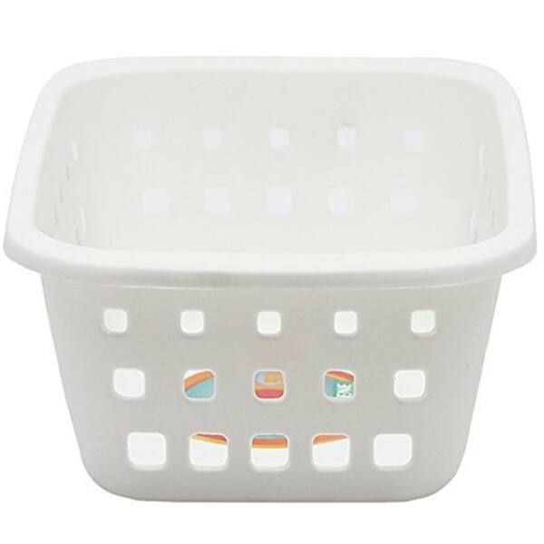 Cesto plástico pequeno branco 3L 52201 Ordene PT 1 UN Cesto plástico pequeno branco 3L 52201 Ordene PT 1 UN