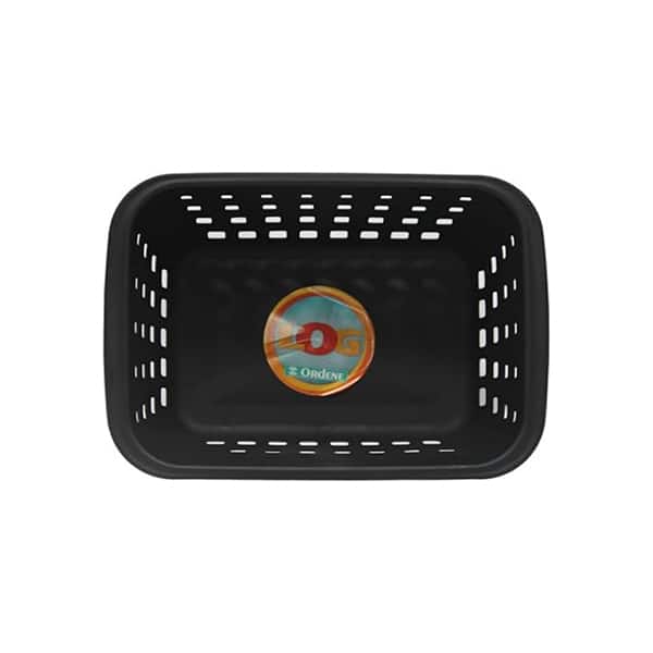 Cesto plástico pequeno preto 3L 52210 Ordene PT 1 UN