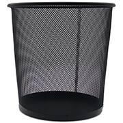 Cesto p/lixo 15l redondo aramado preto B85002 Spiral Office PT 1 UN