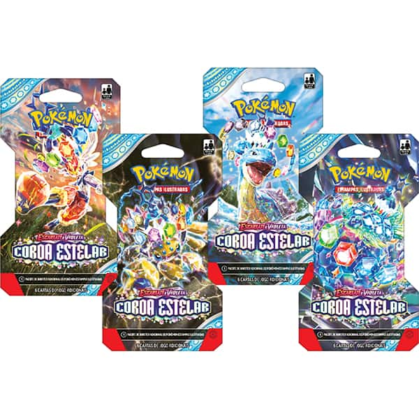 Booster Pokémon TCG, Coroa Estelar, 34666, Copag - CX 1 UN