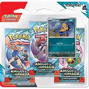 Jogo de cartas, Triple Pack Pokémon TCG, Amigos de Jornada, 35371, Copag - BT 3 PT