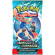Booster Pokémon TCG, Amigos de Jornada, 35381, Copag - Pacote com 6 cartas cada - PT 6 UN