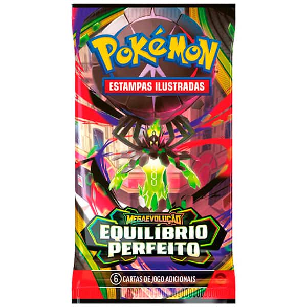 Booster Pokémon TCG: Pokémon Equilíbrio Perfeito, Copag - PT 1 UN Booster Pokémon TCG: Pokémon Equilíbrio Perfeito, Copag - PT 1 UN