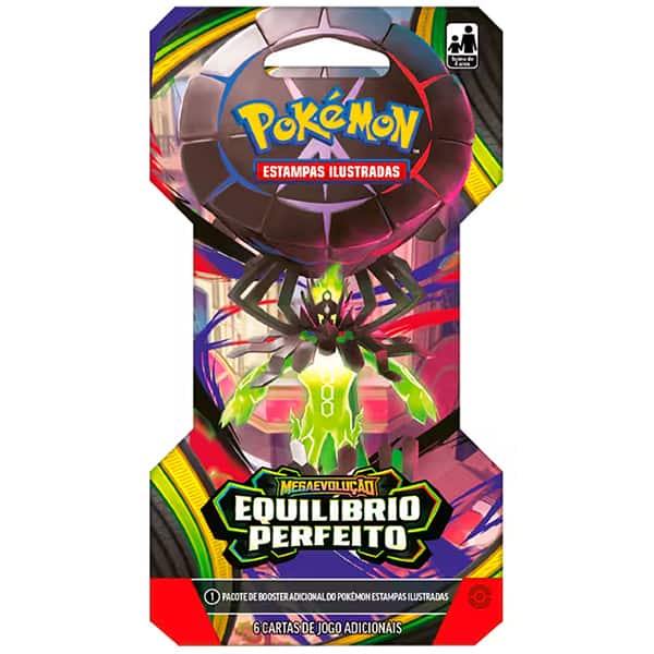 Blister Pokémon TCG: Pokémon Equilíbrio Perfeito, Copag - BT 1 UN