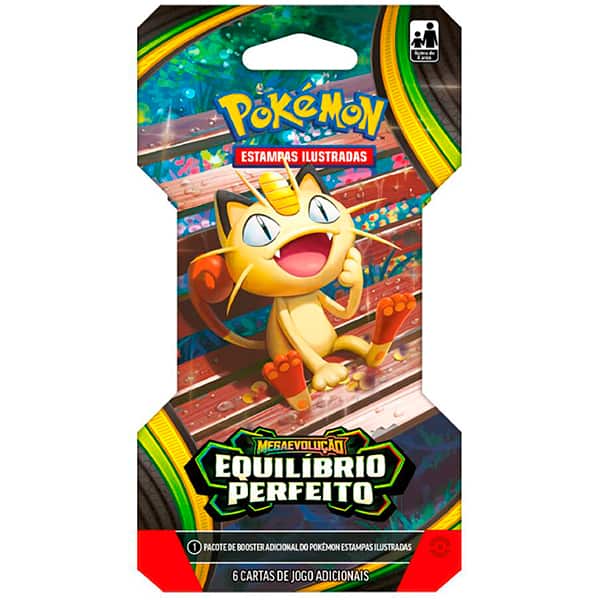 Blister Pokémon TCG: Pokémon Equilíbrio Perfeito, Copag - BT 1 UN