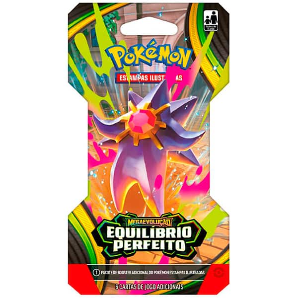 Blister Pokémon TCG: Pokémon Equilíbrio Perfeito, Copag - BT 1 UN
