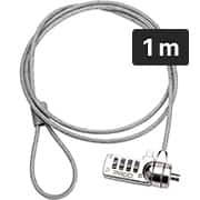 Cabo de segurança para notebook com segredo, 1 metro, 52019881, Pado - BT 1 UN Cabo de segurança para notebook com segredo, 1 metro, 52019881, Pado - BT 1 UN