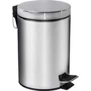 Lixeira inox c/pedal e recipiente 5L 3040/202 Brinox CX 1 UN Lixeira inox c/pedal e recipiente 5L 3040/202 Brinox CX 1 UN