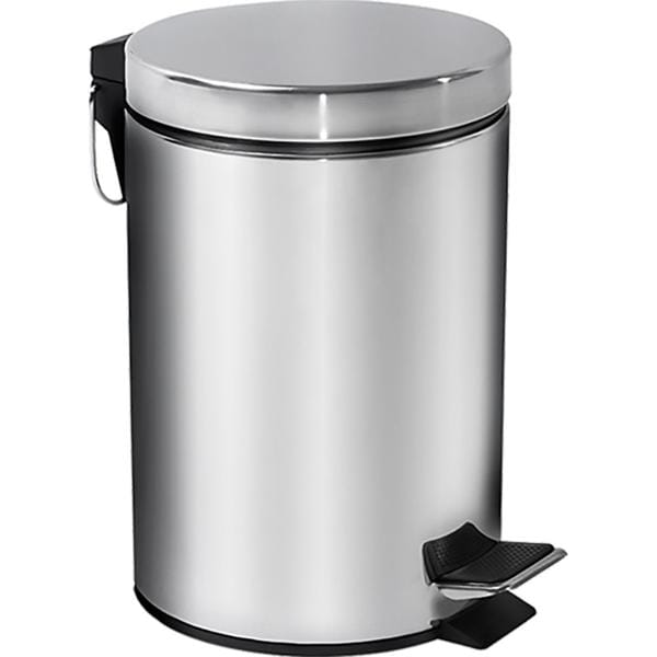 Lixeira inox c/pedal e recipiente 5L 3040/202 Brinox CX 1 UN