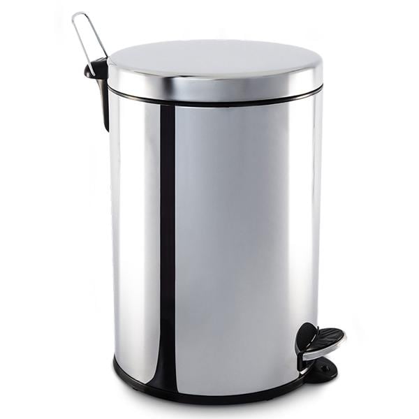 Lixeira inox c/pedal e recipiente 20L 3040/204 Brinox CX 1 UN