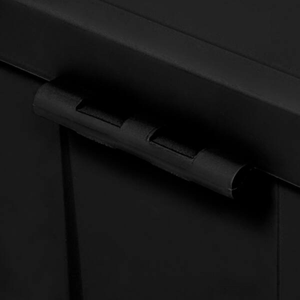 Lixeira plástica de pia com tampa, 2,5L, Preto, SR2203/20, Sanremo - PT 1 UN