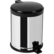 Lixeira inox com pedal, 12L, Prata, 3512, Viel - UN 1 UN Lixeira inox com pedal, 12L, Prata, 3512, Viel - UN 1 UN