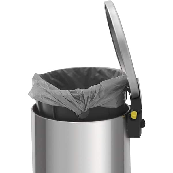 Lixeira inox com pedal, 5L, Prata, 94547005, Tramontina  - CX 1 UN