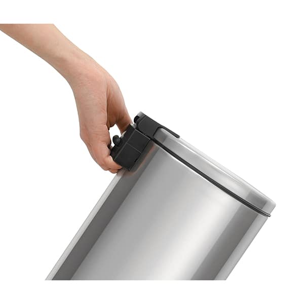 Lixeira inox com pedal, 5L, Prata, 94547005, Tramontina  - CX 1 UN