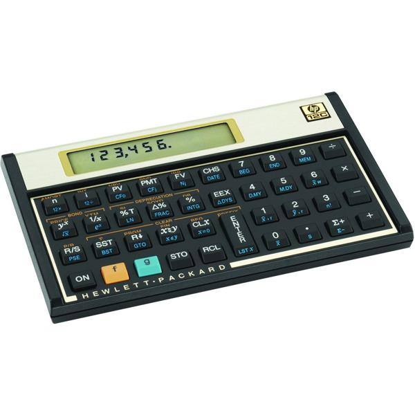 Calculadora Financeira 12C Gold, F2230A, HP - BT 1 UN