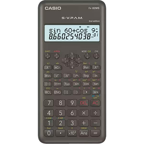 Calculadora científica, com 240 funções, FX-82MS-2-, Casio - CX 1 UN