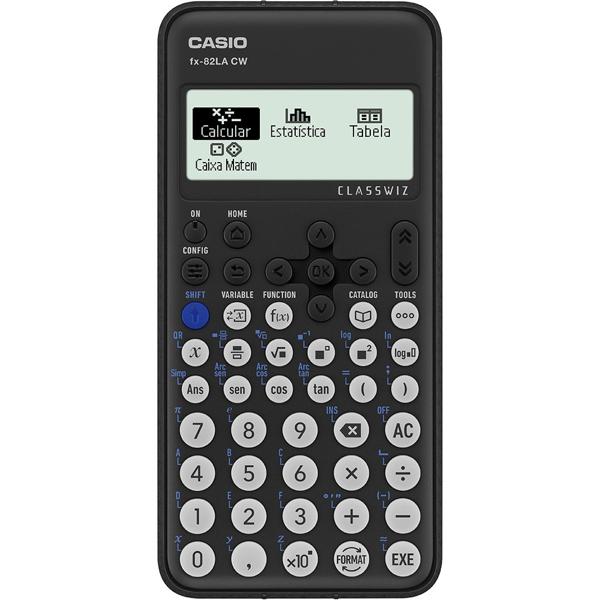 Calculadora científica Classwiz, Preto, FX-82LACW-W4-DT, Casio - BT 1 UN