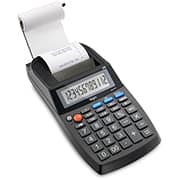 Calculadora de mesa portátil com bobina, 12 dígitos, 42MA51110000, Elgin - CX 1 UN