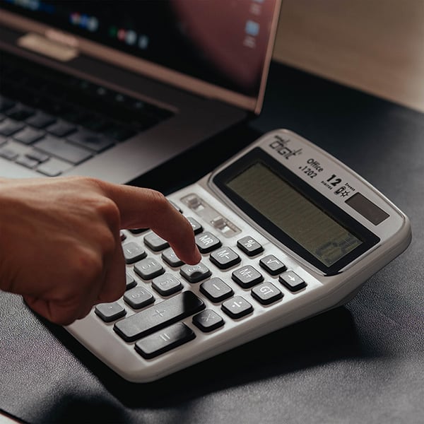 Calculadora de Mesa (Bateria/Energia Solar), 12 dígitos, Branca, 1202, Spiral Digit CX 1 UN