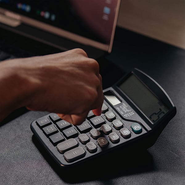 Calculadora de mesa (Bateria/Energia Solar), 12 dígitos, 1200, Spiral Digit - CX 1 UN