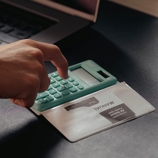 Calculadora de bolso (Bateria/Energia Solar), 12 dígitos, Verde, 1200, Spiral Digit BL 1 UN