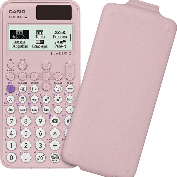 Calculadora científica Classwiz, Rosa, FX-991LACW-PK, Casio - CX 1 UN