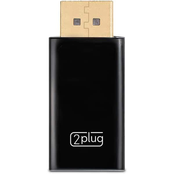 Adaptador de video Displayport p/ HDMI JL-D102K 2Plug BT 1 UN
