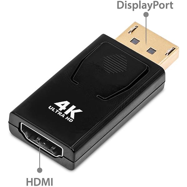 Adaptador de video Displayport p/ HDMI JL-D102K 2Plug BT 1 UN