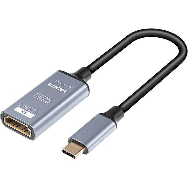 Adaptador USB-C para HDMI 4K, JL-CH1, 2Plug - BT 1 UN