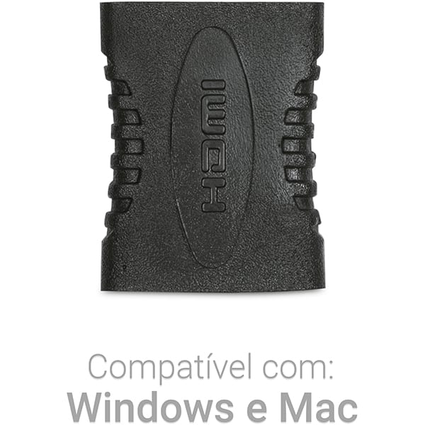 Adapatador Extensor HDMI, JL-HA2F02, 2Plug - BT 1 UN