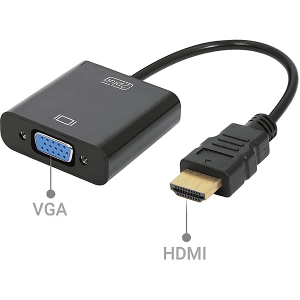 Adaptador HDMI para VGA, JL-H1002, 2Plug - BT 1 UN
