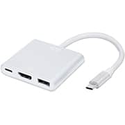 Adaptador USB-C 3 em 1, HDMI+USB-A e USB-C, JL-CHC01, 2Plug - BT 1 UN Adaptador USB-C 3 em 1, HDMI+USB-A e USB-C, JL-CHC01, 2Plug - BT 1 UN