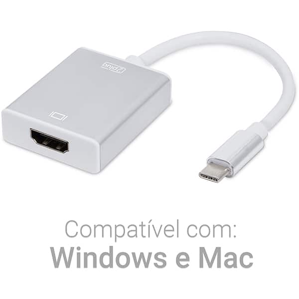 Adaptador USB-C para HDMI, JL-CV02, 2Plug - BT 1 UN
