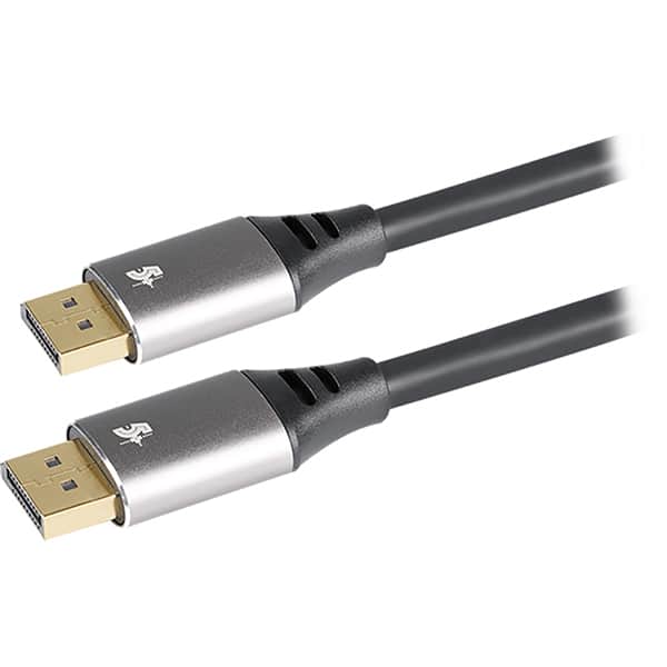 Cabo de vídeo DisplayPort, 3 metros, 1.4, HDR, 8K, 018-7500, 5+ - PT 1 UN