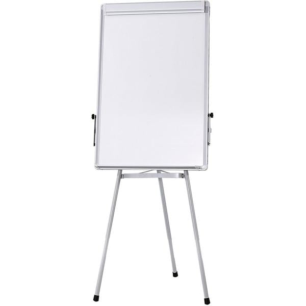 Cavalete flip-chart c/quadro branco magnético tripé Cortiarte CX 1 UN