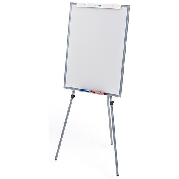 Cavalete flip-chart c/quadro branco magnético 9451 Stalo CX 1 UN