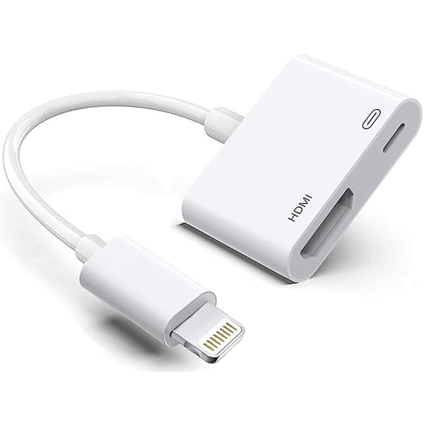 Adaptador de vídeo Lightning para HDMI+Lightning 9796 Md9 PT 1 UN