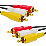 Adaptador de vídeo RCA para RCA 1,5m 5189 Md9 PT 1 UN