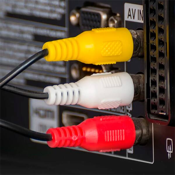 Adaptador de vídeo RCA para RCA 1,5m 5189 Md9 PT 1 UN Adaptador de vídeo RCA para RCA 1,5m 5189 Md9 PT 1 UN