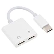 Adaptador de áudio USB-C para USB-C+USB-C 9797 Md9 PT 1 UN PT 1 UN