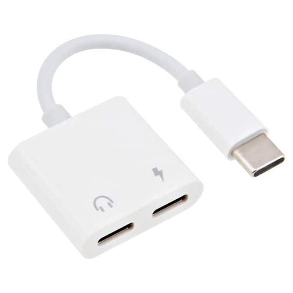 Adaptador de áudio USB-C para USB-C+USB-C 9797 Md9 PT 1 UN Adaptador de áudio USB-C para USB-C+USB-C 9797 Md9 PT 1 UN