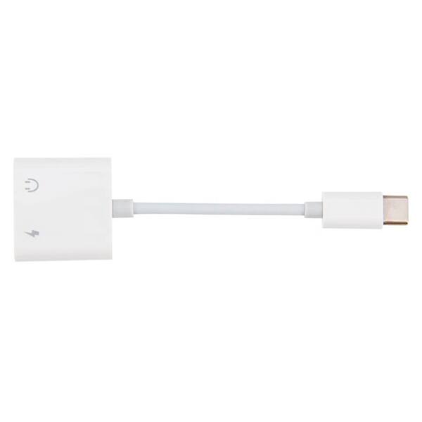 Adaptador de áudio USB-C para USB-C+USB-C 9797 Md9 PT 1 UN Adaptador de áudio USB-C para USB-C+USB-C 9797 Md9 PT 1 UN