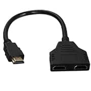 Cabo adaptador HDMI para 2 HDMI Fêmea, 20cm, 5441, Md9 - BT 1 UN Cabo adaptador HDMI para 2 HDMI Fêmea, 20cm, 5441, Md9 - BT 1 UN