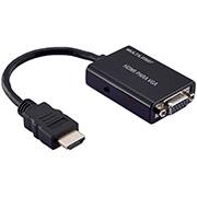 Adaptador HDMI para VGA com saída de áudio, WI293, Multi - BT 1 UN Adaptador HDMI para VGA com saída de áudio, WI293, Multi - BT 1 UN
