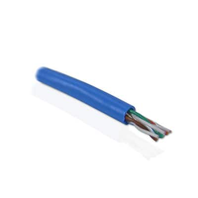 Cabo de rede UTP CAT 5E 305mt azul 3295 Force-line CX 1 UN