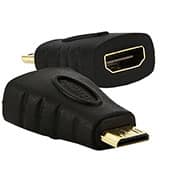 Adaptador de vídeo HDMI fêmea para mini HDMI macho, 6437, Md9 - BT 1 UN Adaptador de vídeo HDMI fêmea para mini HDMI macho, 6437, Md9 - BT 1 UN