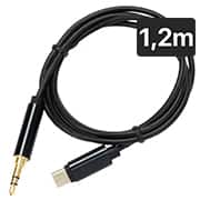 Cabo de áudio USB-C x P2, 1,20m, 9710, Md9 - CX 1 UN Cabo de áudio USB-C x P2, 1,20m, 9710, Md9 - CX 1 UN