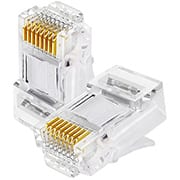 Conector RJ45, Cat 6, 9318, Md9 - PT 10 UN Conector RJ45, Cat 6, 9318, Md9 - PT 10 UN