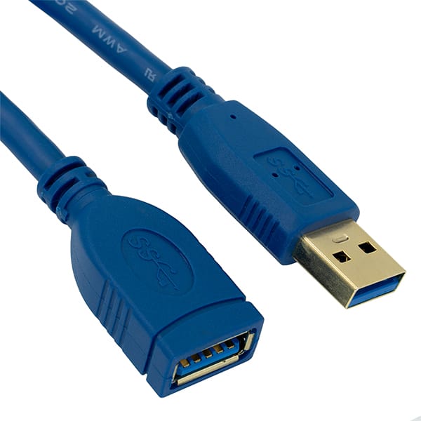 Cabo extensor USB 3.0 Macho/Femêa 1,50m azul  9200 Md9 BT 1 UN