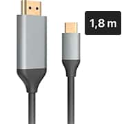 Cabo USB-C para HDMI 4k, 1,80m, 9419, Md9 - CX 1 UN Cabo USB-C para HDMI 4k, 1,80m, 9419, Md9 - CX 1 UN